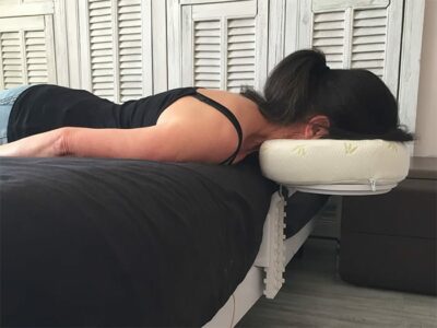massme vitrectomiekussen Coussin de vitrectomie la nuit
